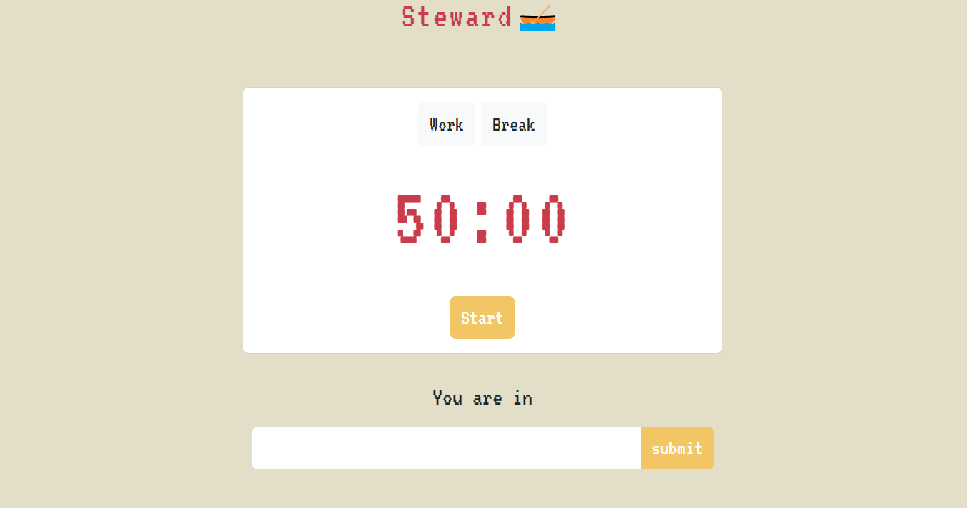 Pomodoro website